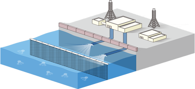 原子力発電所イラスト