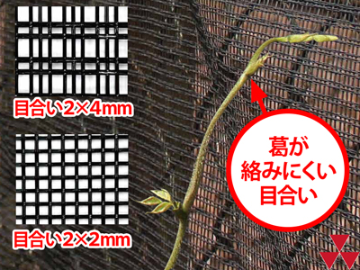 『バリオスネット』葛対策ネット NETIS(国交省新技術登録)登録商品KK-190007-VE
