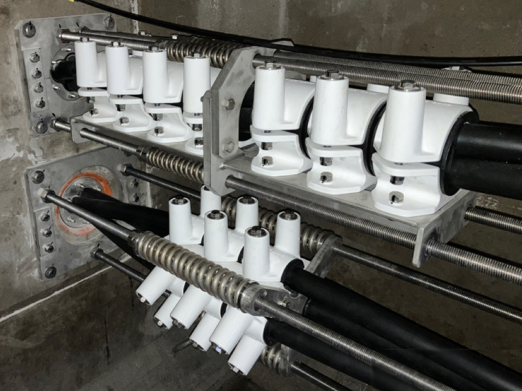 【ケーブル波乗り防止装置「配電・送電」ケーブル用】