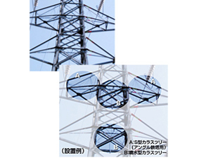 カラスツリー （吊り下げ型鳥害防止器具）