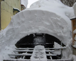 落雪部:本写真積雪2.0m以上